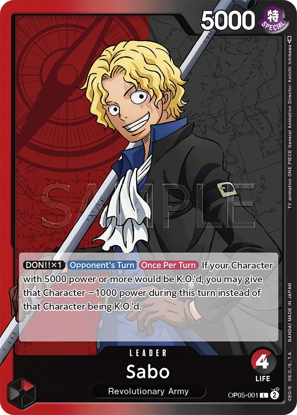 Op Sabo One Piece Card Game Card Onepiece Gg