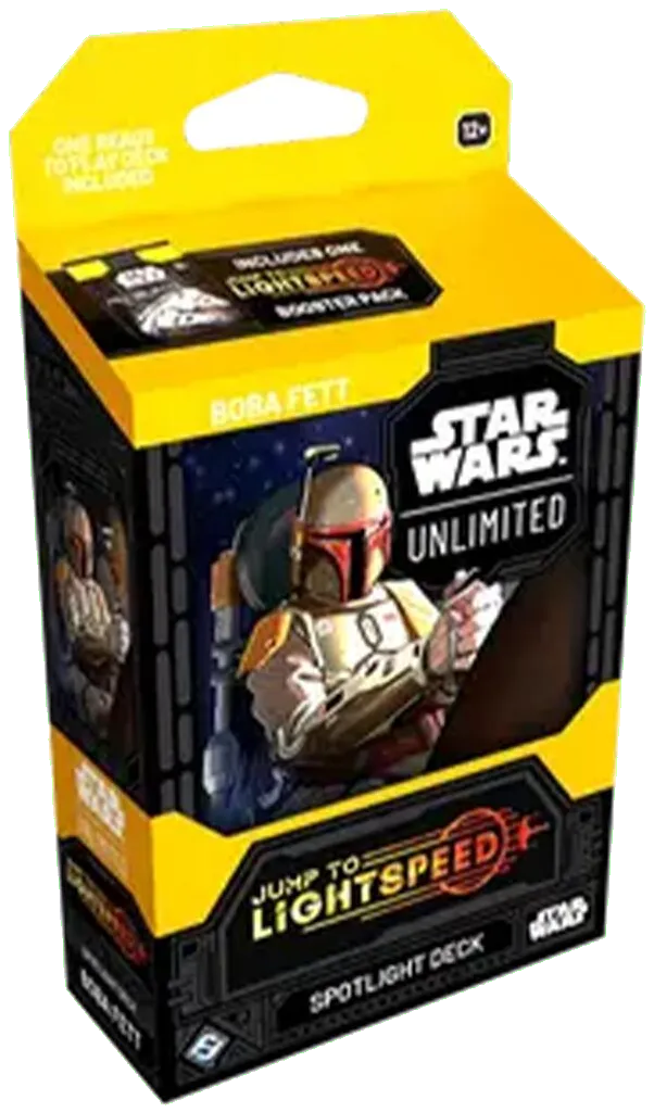 Jump To Lightspeed Spotlight Deck Boba Fett Star Wars Unlimited TCG