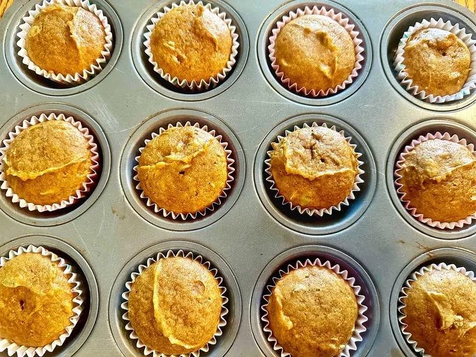 Pumpkin Muffins with a Twist