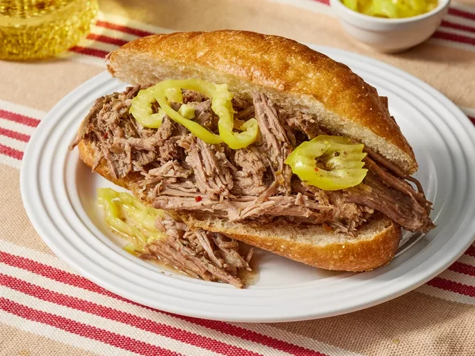 Slow Cooker Italian Beef