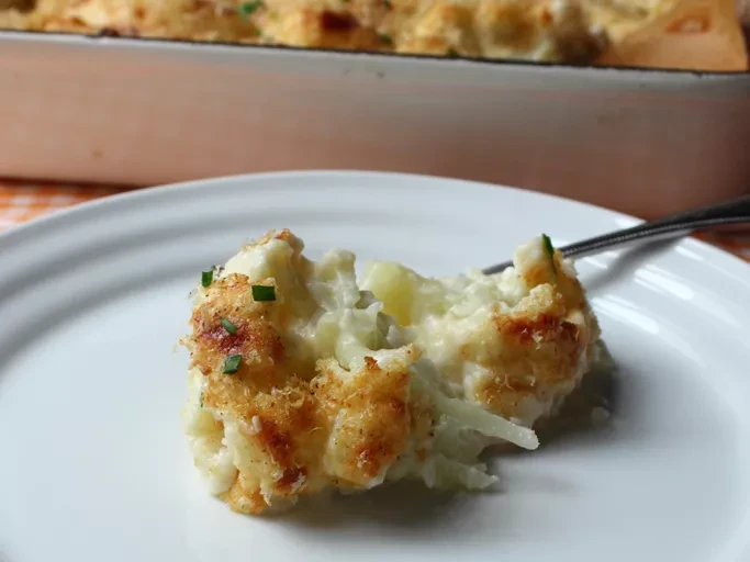 Truffled Cauliflower Gratin