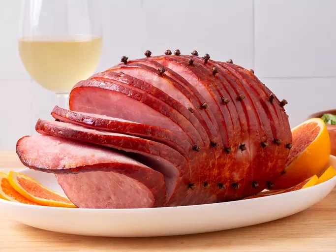 Ham with Honey and Brown Sugar Glaze