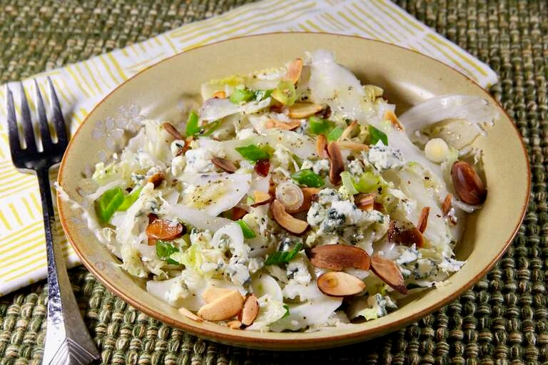 Napa Cabbage Salad with Blue Cheese