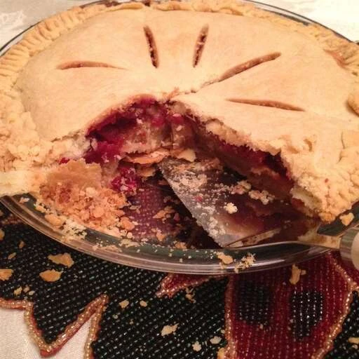 Cranberry Orange Pie