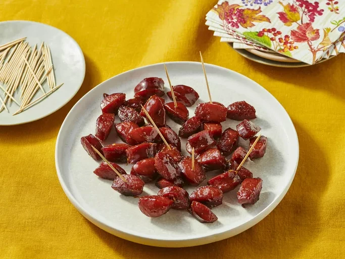 TikTok Candied Kielbasa Bites