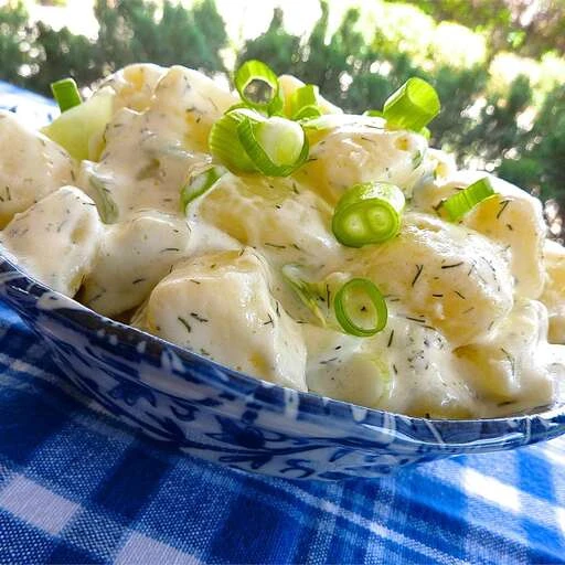 Easy Potato Salad with Dill