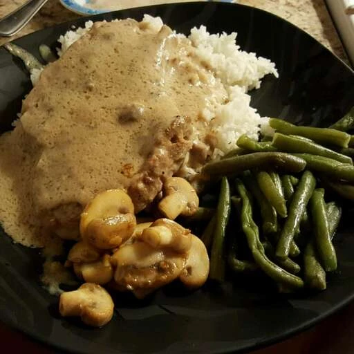 Creamy Ranch Pork Chops and Rice