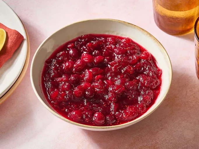 Cranberry Sauce with Orange Juice