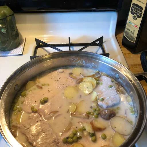 Stovetop Pork Chops and Potatoes