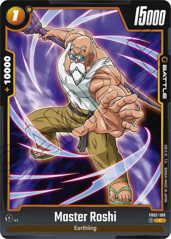 Master Roshi Dragon Ball Super Card Game Fusion World Card | DragonBall.gg