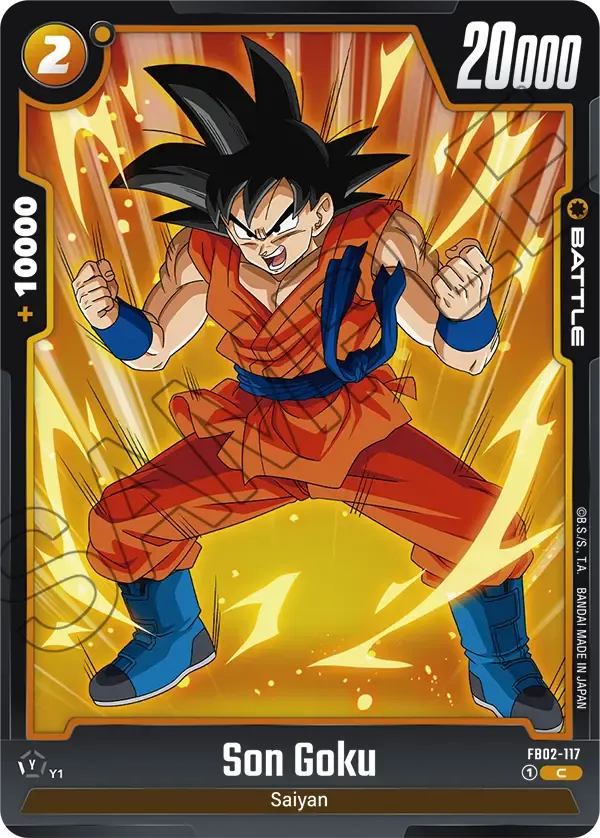 Son Goku Dragon Ball Super Card Game Fusion World Card | Dragon Ball ...