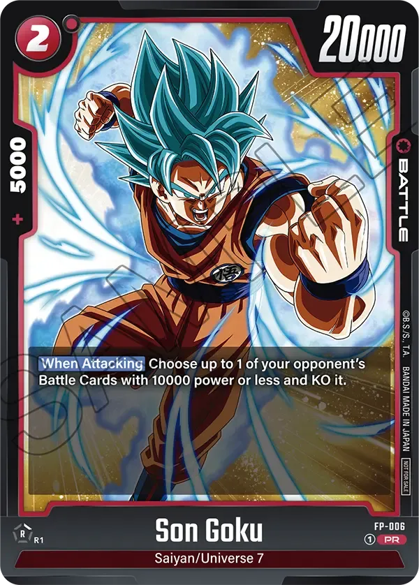 Son Goku Dragon Ball Super Card Game Fusion World Card | DragonBall.gg