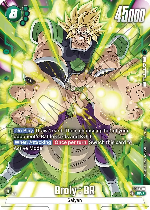 Broly : BR Dragon Ball Super Card Game Fusion World Card | DragonBall.gg