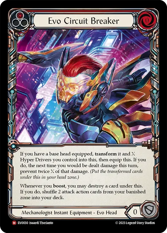 EVO030 Evo Circuit Breaker Card - Flesh and Blood TCG EVO030 Evo Circuit Breaker Card - Flesh and Blood TCG