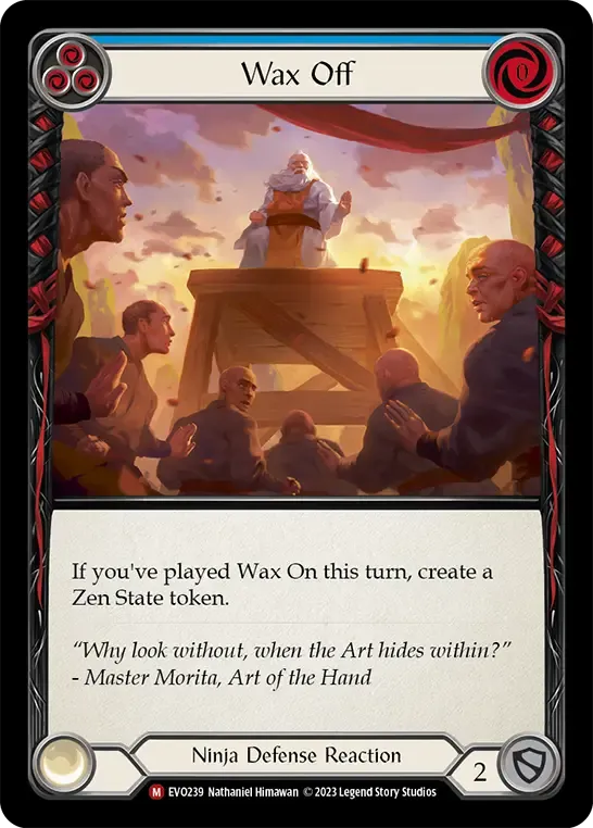 【お試し価格！】 EVO239-RF Wax TCG Blood and Flesh - Card Off その他