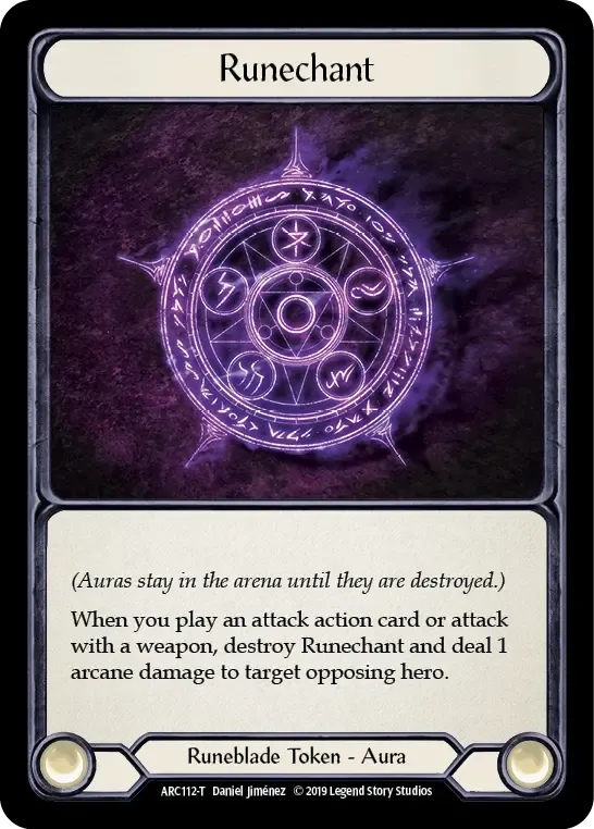 FAB283-CF Runechant Card - Flesh and Blood TCG