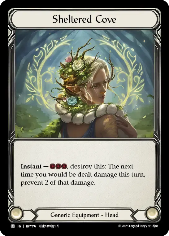 HVY197-CF Sheltered Cove Card - Flesh and Blood TCG