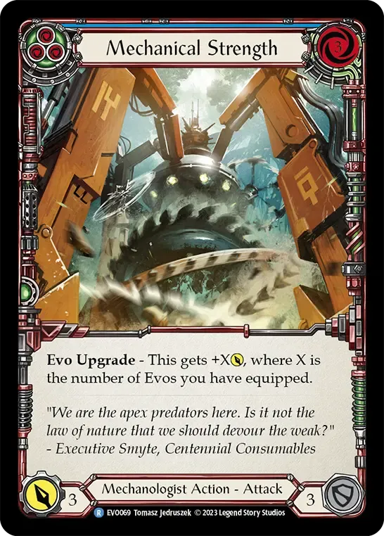 LGS226-RF Mechanical Strength Card - Flesh and Blood TCG