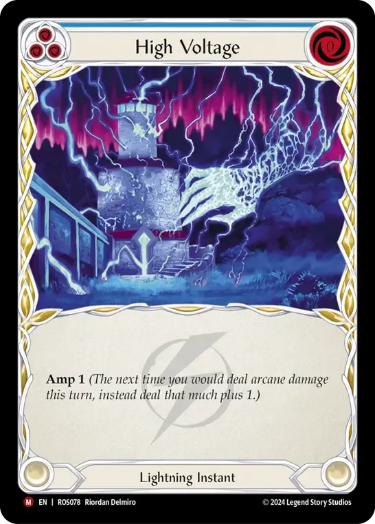 ROS078-RF High Voltage Card - Flesh and Blood TCG ROS078-RF High Voltage Card - Flesh and Blood TCG