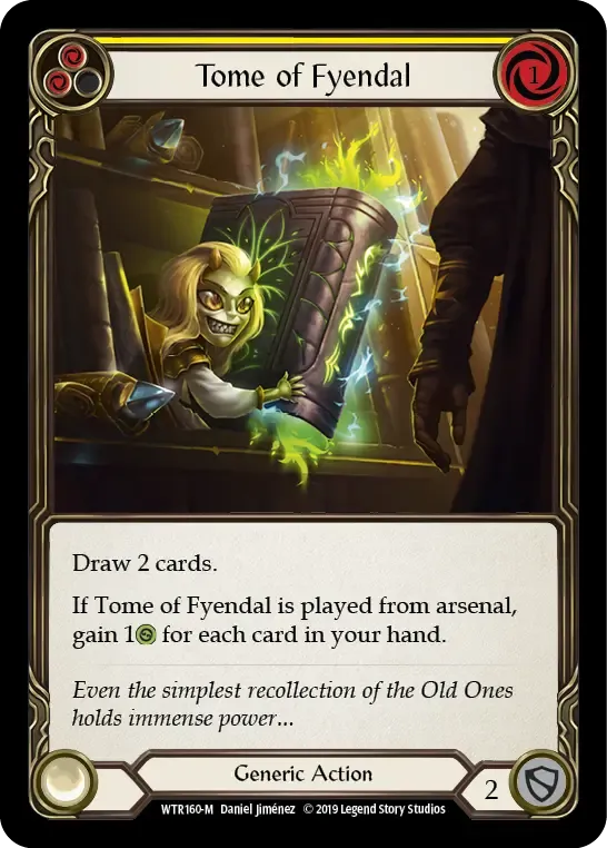 U-WTR160-RF Tome of Fyendal Card - Flesh and Blood TCG