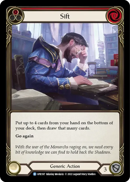 人気を誇る Sift UPR197-RF Card TCG Blood and Flesh - その他