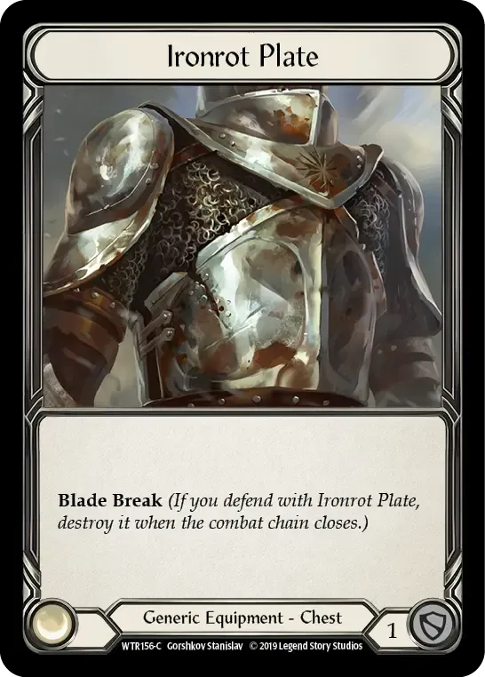 Ironrot Plate | Welcome to Rathe (Unlimited) | Star City Games