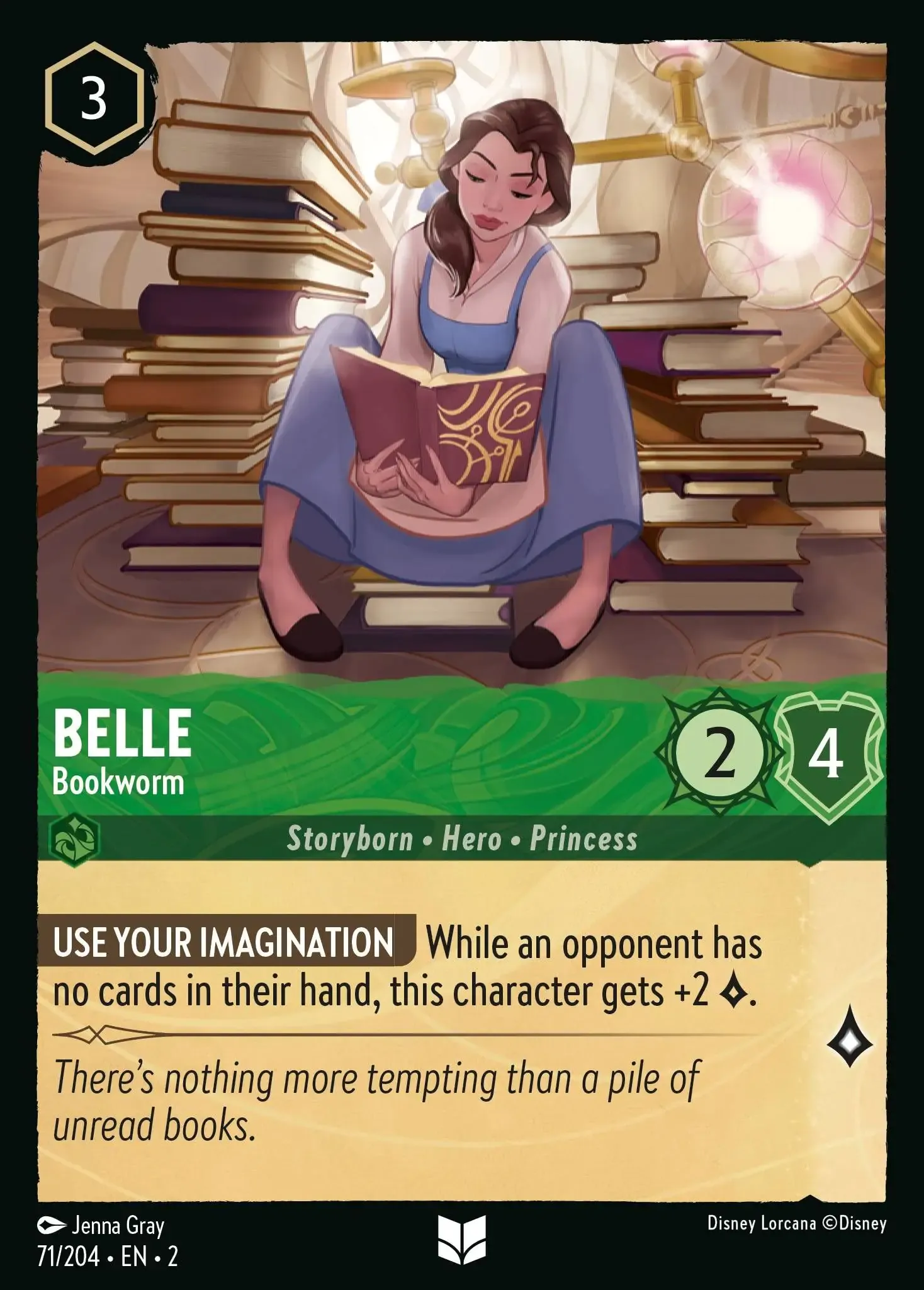 Belle - Strange but Special Lorcana Card