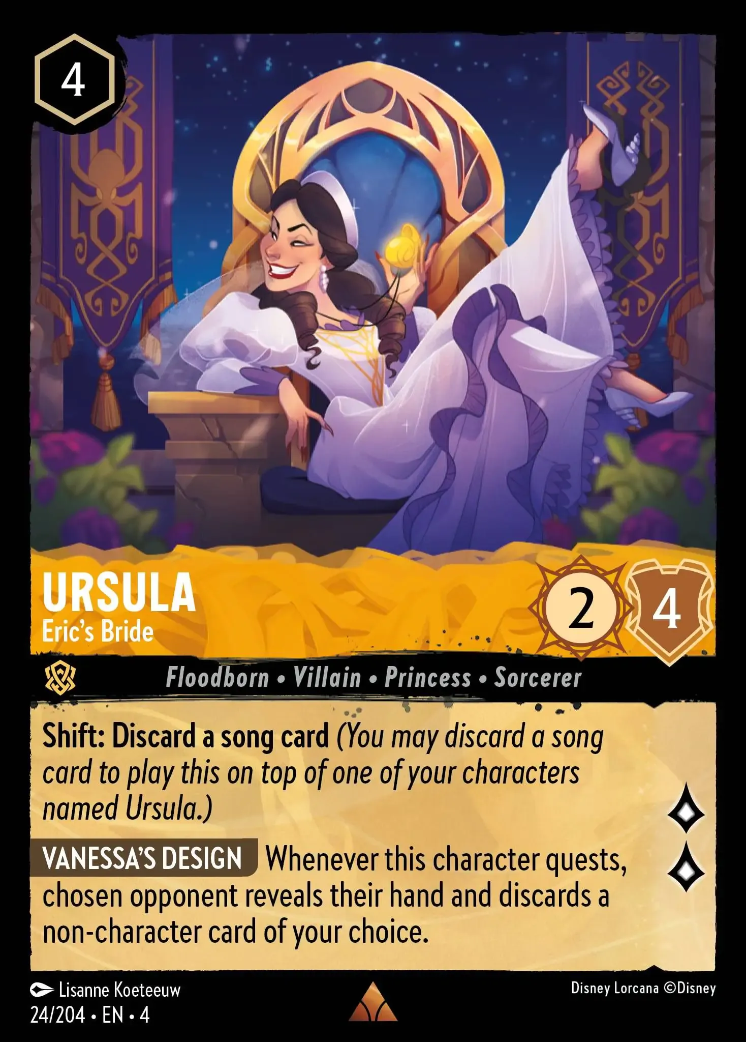Ursula - Deceiver of All Lorcana Card