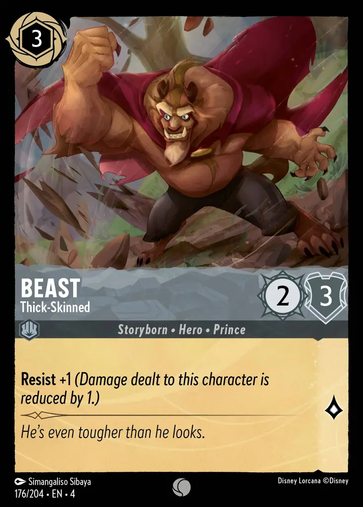 Beast - Tragic Hero Lorcana Card