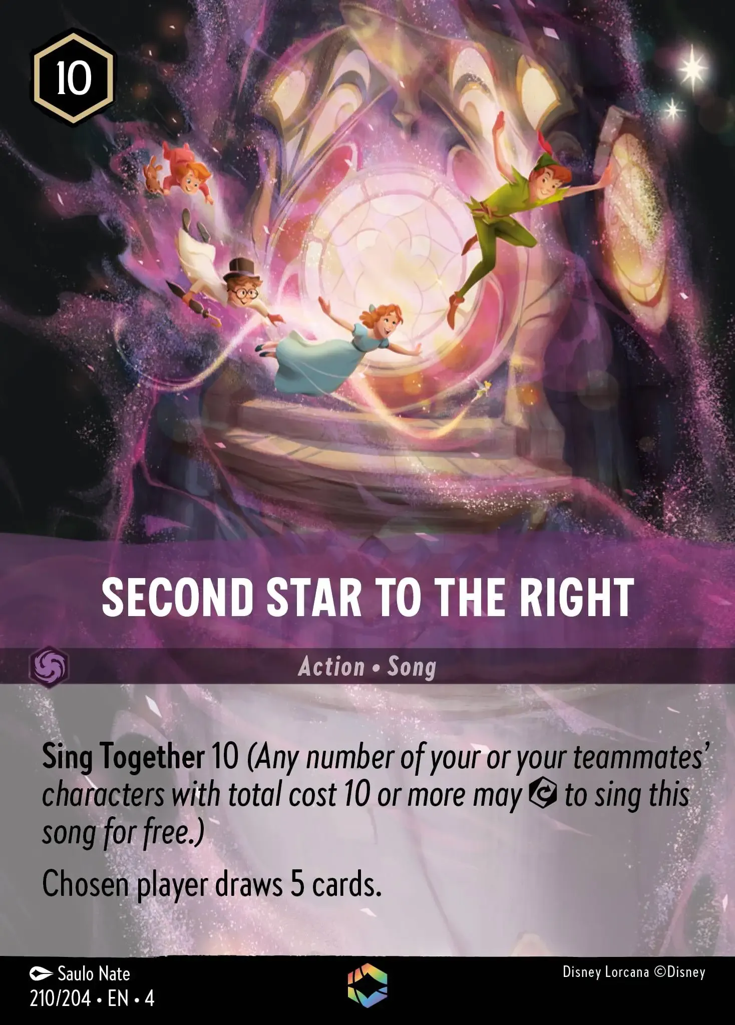 Second Star to the Right Lorcana Card | Lorcana.gg