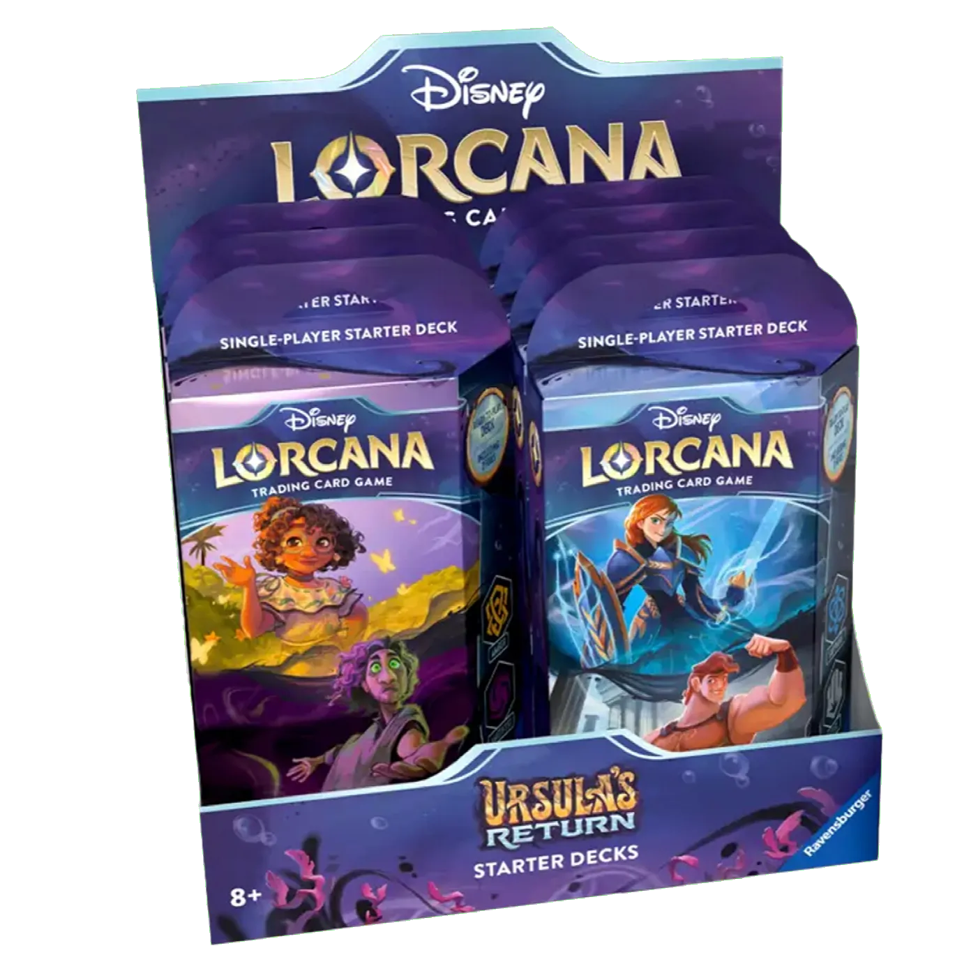 Disney Lorcana: Ursula's Return Starter Deck Display | Disney Lorcana