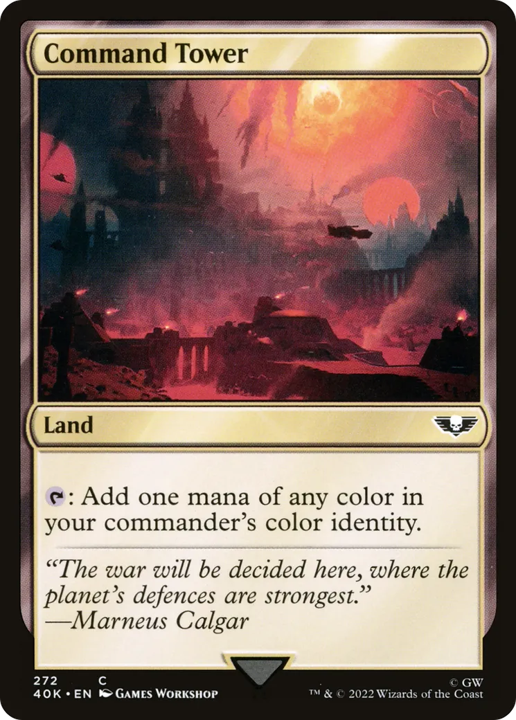 Command tower magic the gathering card playingmtg