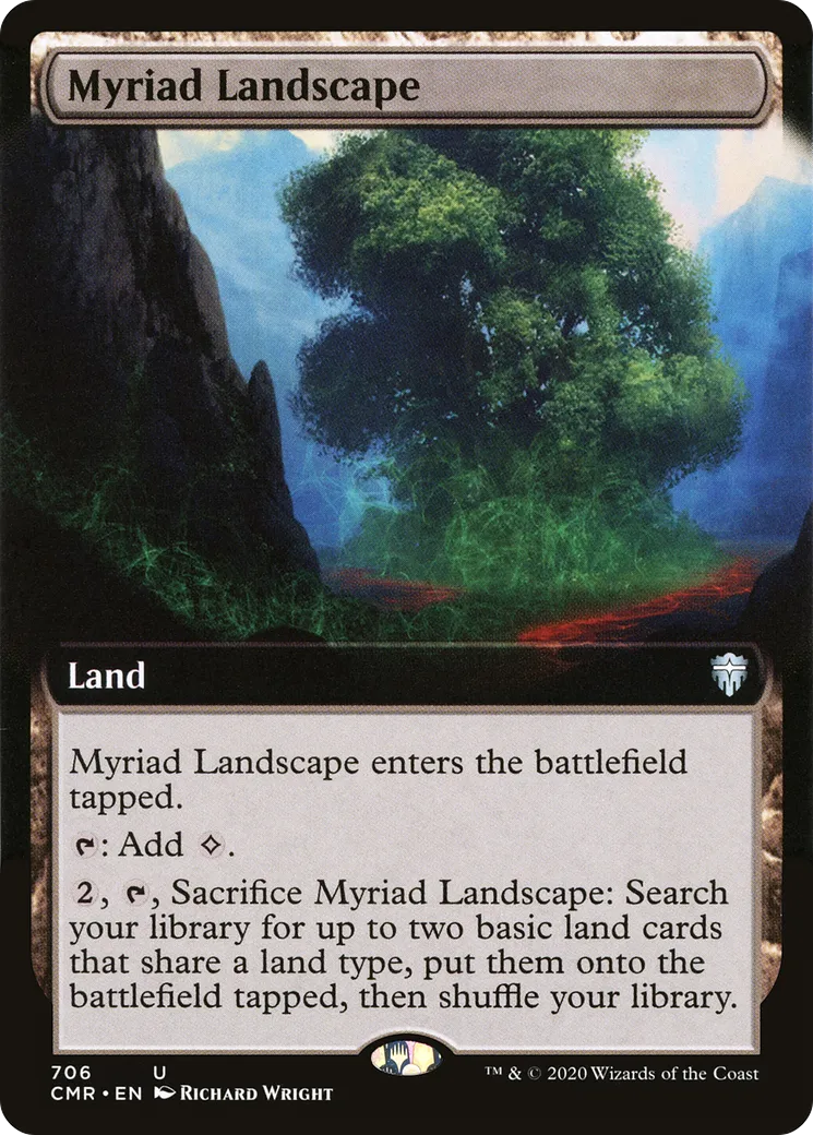 Myriad Landscape Magic the Gathering Card