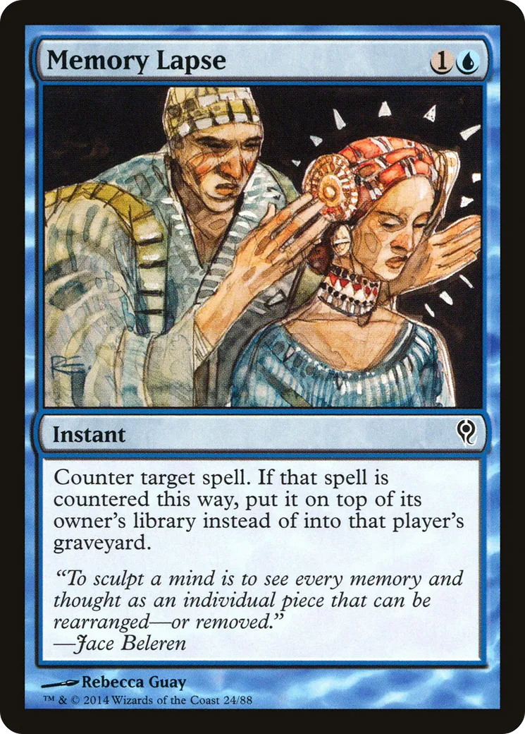 Memory Lapse Magic: the Gathering Card | Playingmtg.com