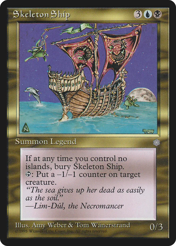 Skeleton Ship Magic: the Gathering Card | Playingmtg.com