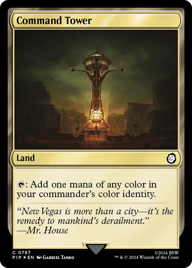 Command tower magic the gathering card playingmtg
