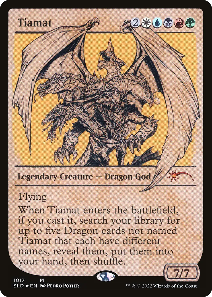 Tiamat Magic: the Gathering Card | Playingmtg.com