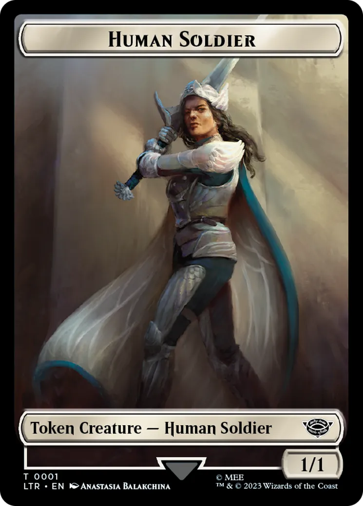 Human Soldier Magic: the Gathering Card | Playingmtg.com