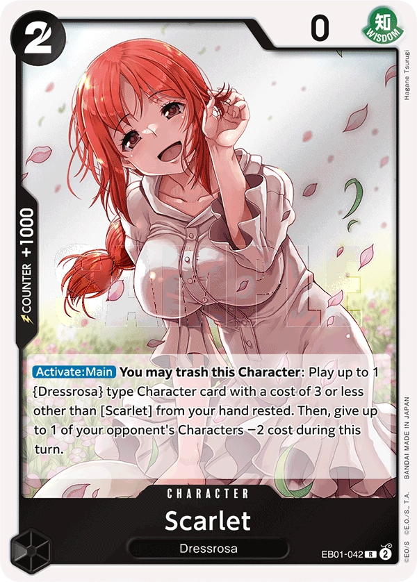 【希少！！】 Scarlet EB01-042 Card Game Card Piece One | 犬服・アクセサリー