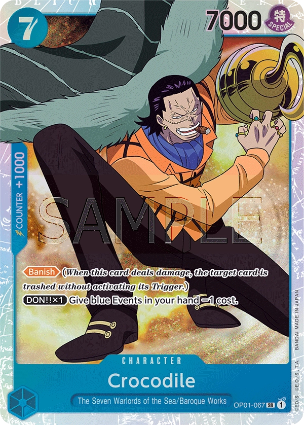 Crocodile One Piece Card Game Card | OnePiece.gg