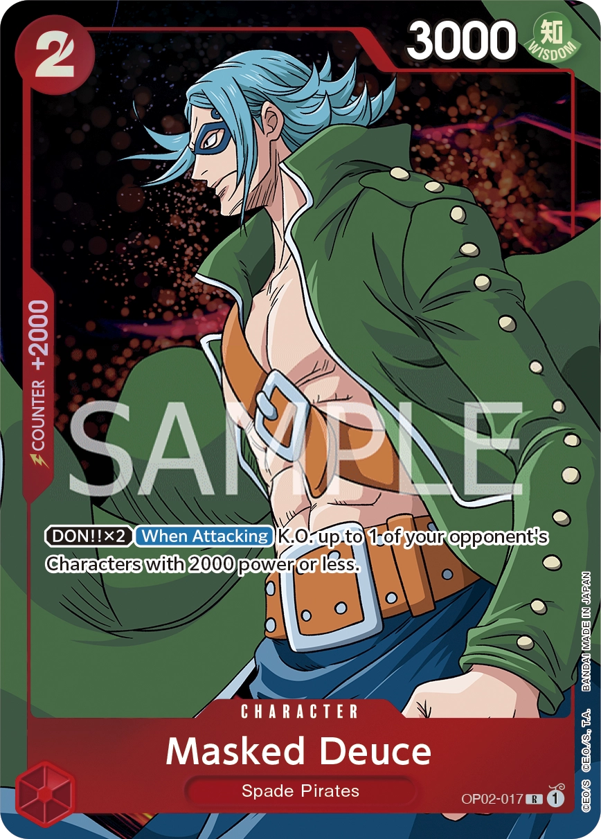 Masked Deuce One Piece Card Game Card