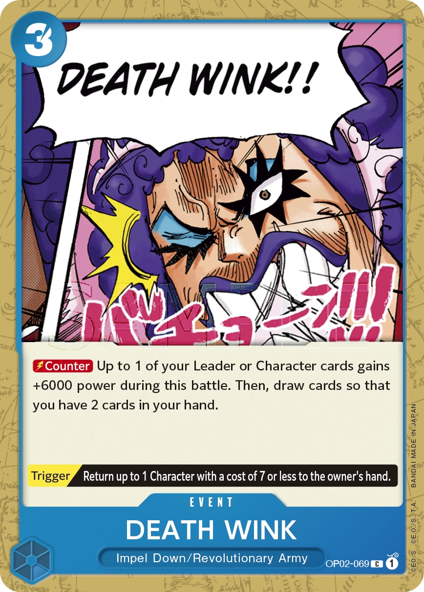 DEATH WINK One Piece Card Game Card