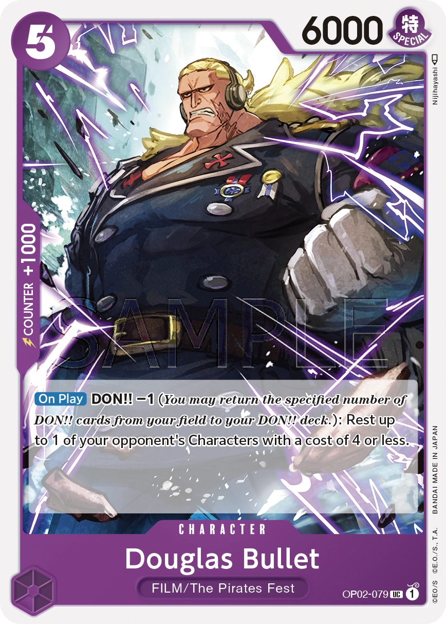 Douglas Bullet One Piece Card Game Card