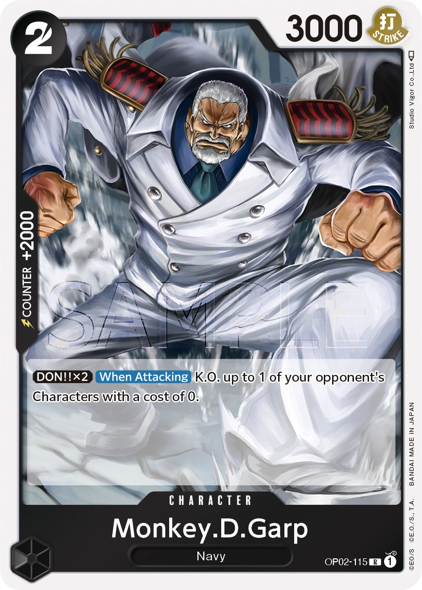 Monkey.D.Garp One Piece Card Game Card