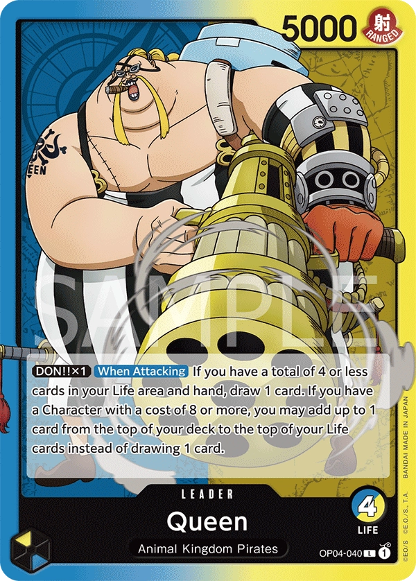 Queen One Piece Card Game Card