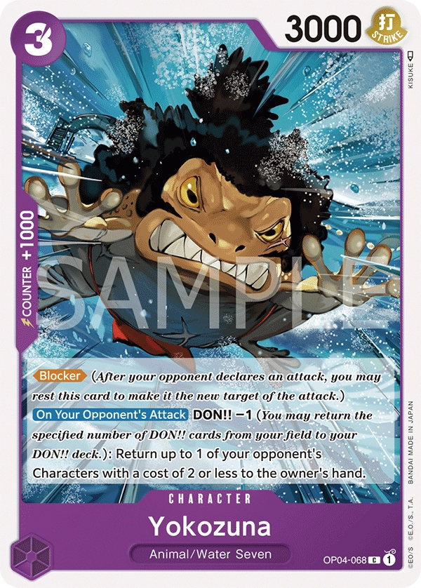 OP04-068 Yokozuna Card | One Piece Card Game