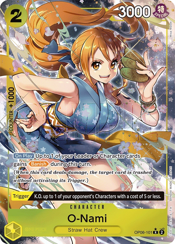 O-Nami (Parallel) One Piece Card Game Card | OnePiece.gg