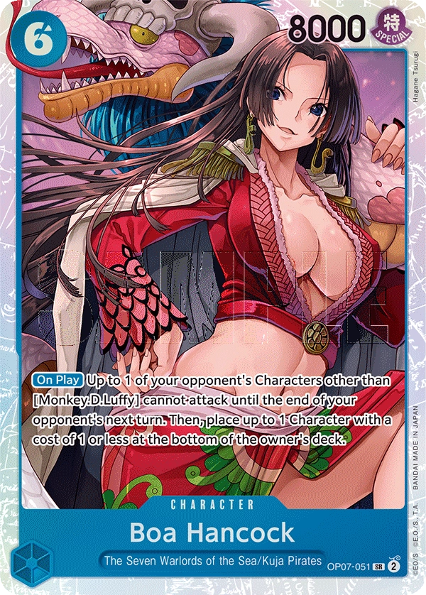 Op07 051 Boa Hancock One Piece Card Game Card Onepiecegg 9671