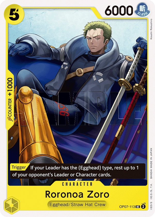 OP 2024 TCG Roronoa Zoro reserved