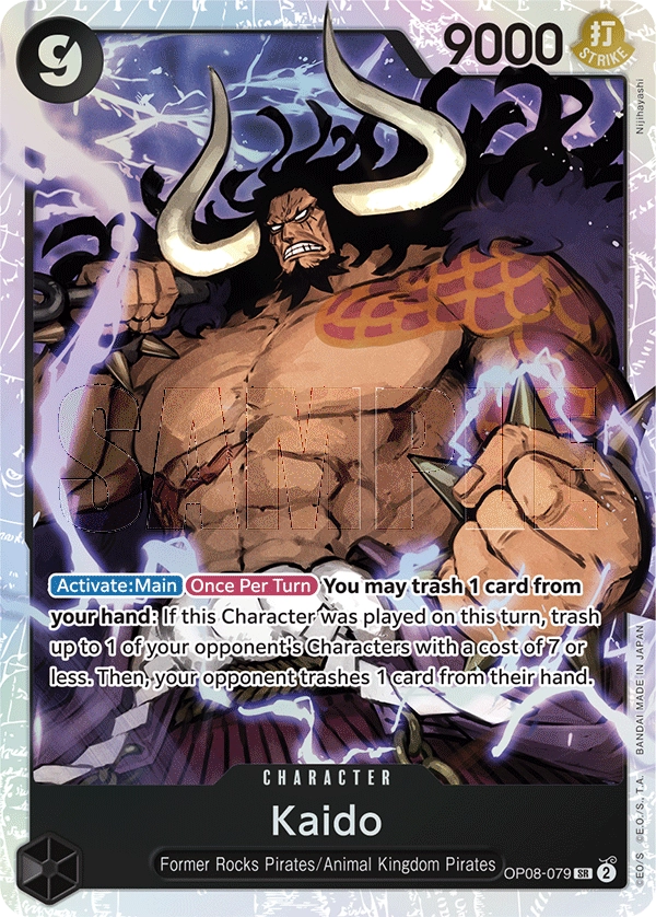 OP08-079 Kaido One Piece Card Game Card | OnePiece.gg